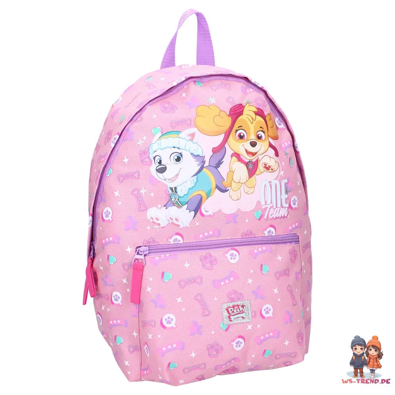 Paw Patrol Mädchen Kinder Rucksack mit Federmäppchen - WS-Trend.de Tasche Gr. 35x25x11 cm