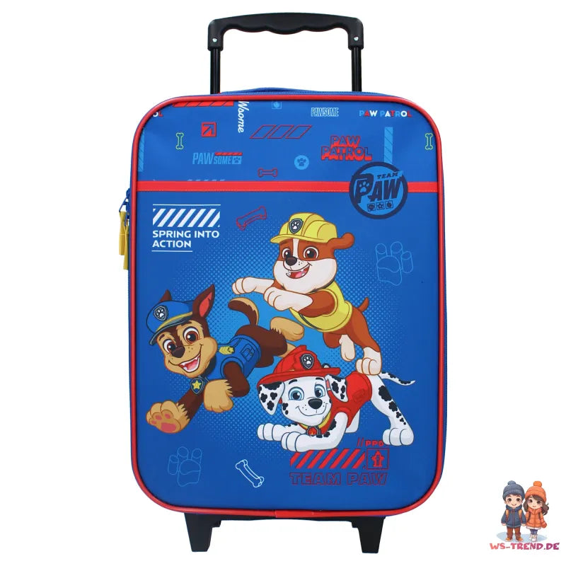 Paw Patrol Chase Kinder 2tlg Set Trolley Kinderkoffer plus Strandtuch 70x140 cm - WS-Trend.de
