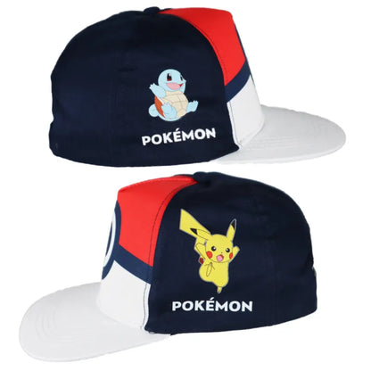Pokemon Pikachu Shiggy Jungen Snapback Basecap - WS-Trend.de Baseball Kappe Mütze 52-54