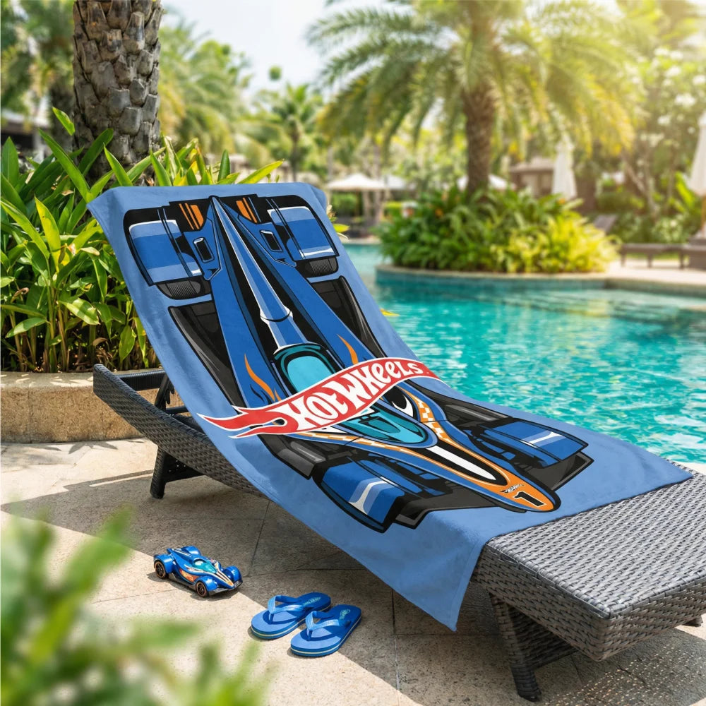 Hot Wheels Kinder Mikrofaser Strandtuch Handtuch Badetuch 70x140 cm - WS-Trend.de