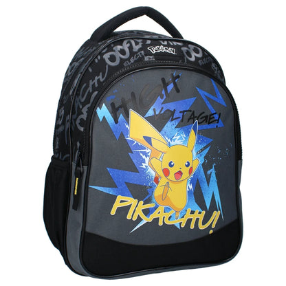 Pokemon Pikachu Jungen Rucksack Schultasche Backpack Tasche Gr. 33x25x14 cm - WS-Trend.de