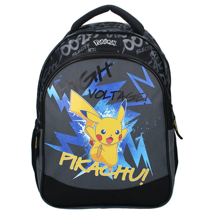 Pokemon Pikachu Jungen Rucksack Schultasche Backpack Tasche Gr. 33x25x14 cm - WS-Trend.de