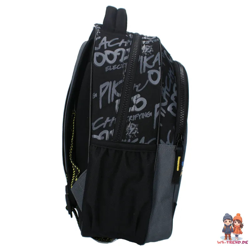 Pokemon Pikachu Jungen Rucksack Schultasche Backpack Tasche Gr. 33x25x14 cm - WS-Trend.de