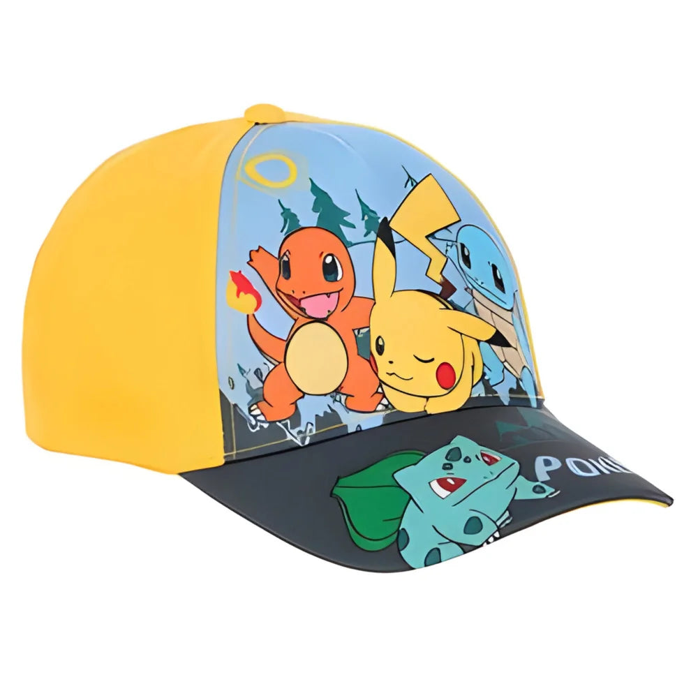 Pokemon Pikachu Glumanda Kinder Basecap Baseball Kappe Mütze - WS-Trend.de
