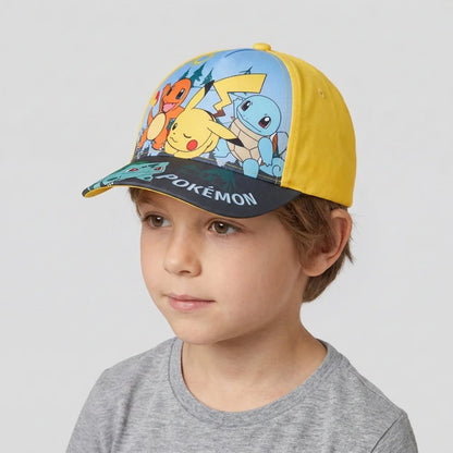 Pokemon Pikachu Glumanda Kinder Basecap Baseball Kappe Mütze - WS-Trend.de