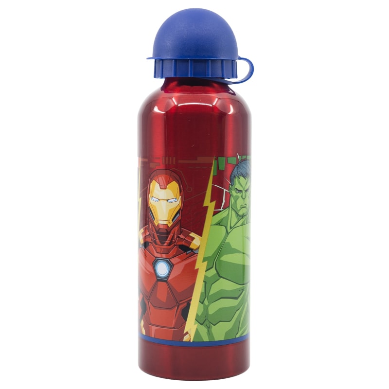 Marvel Avengers Aluminium Wasserflasche Trinkflasche Flasche 530 ml - WS-Trend.de Sport