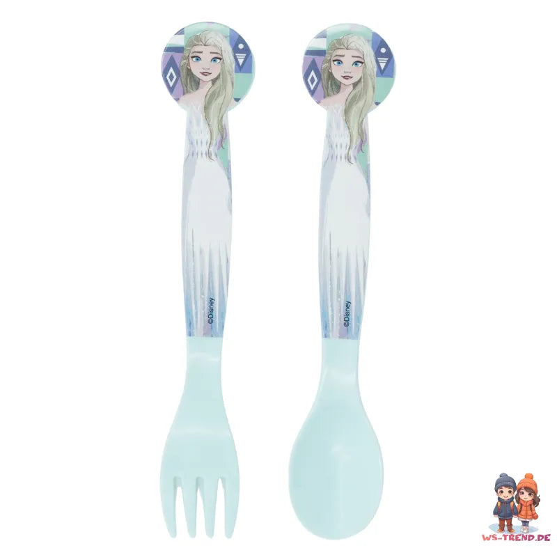 Disney Die Eiskönigin Anna Elsa 4 tlg Kinder Lunch Set Brotdose Alu-Trinkflasche - WS-Trend.de
