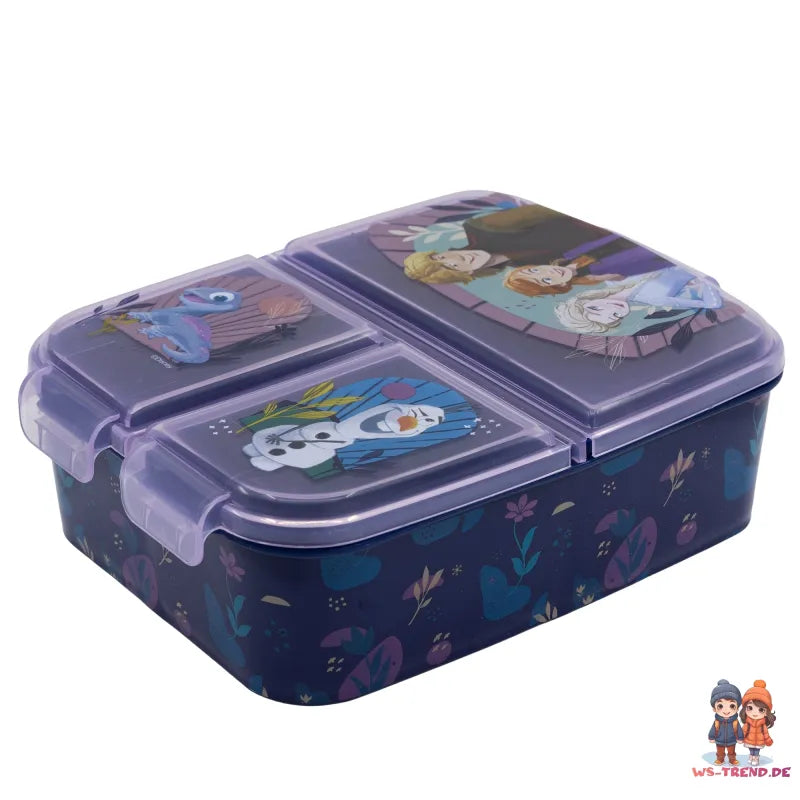 Disney Die Eiskönigin Anna Elsa 2 tlg Kinder Set Brotdose Trinkflasche 370 ml - WS-Trend.de