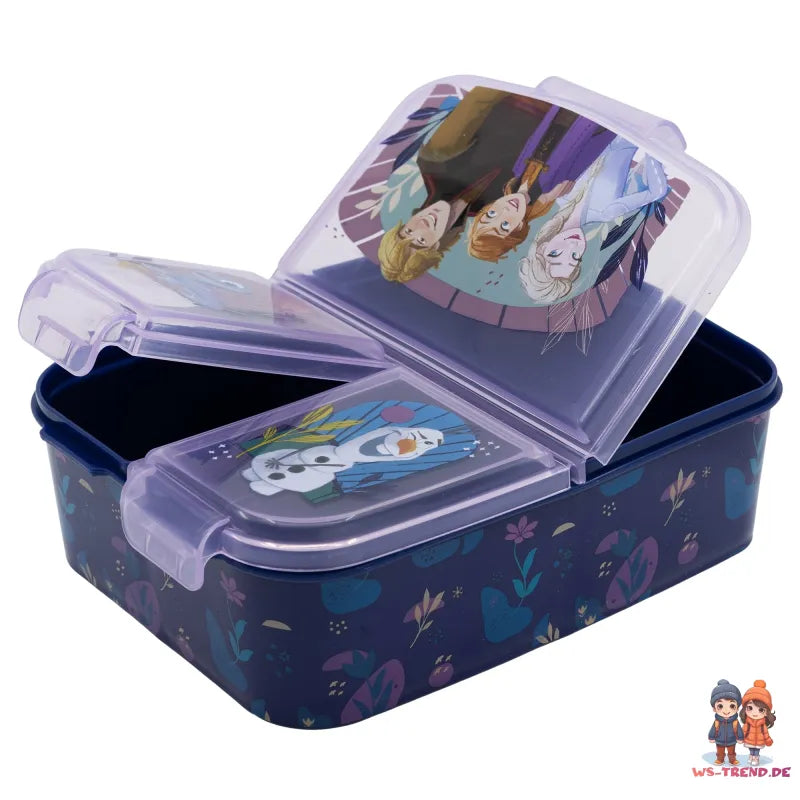 Disney Die Eiskönigin Anna Elsa 2 tlg Kinder Set Brotdose Trinkflasche 370 ml - WS-Trend.de