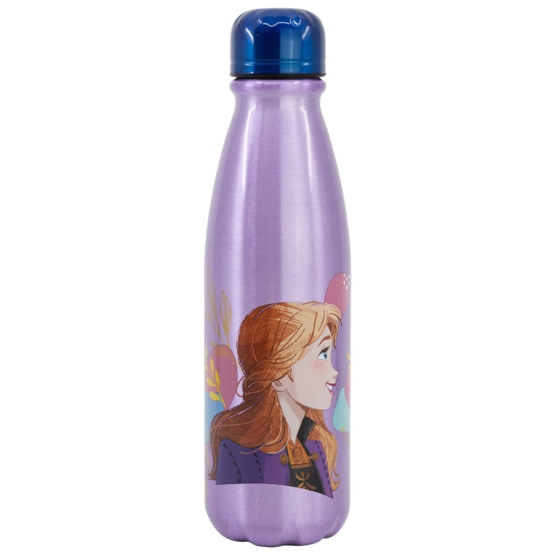 Disney Die Eiskönigin Alu Wasserflasche Trinkflasche Flasche 600 ml Anna Elsa - WS-Trend.de