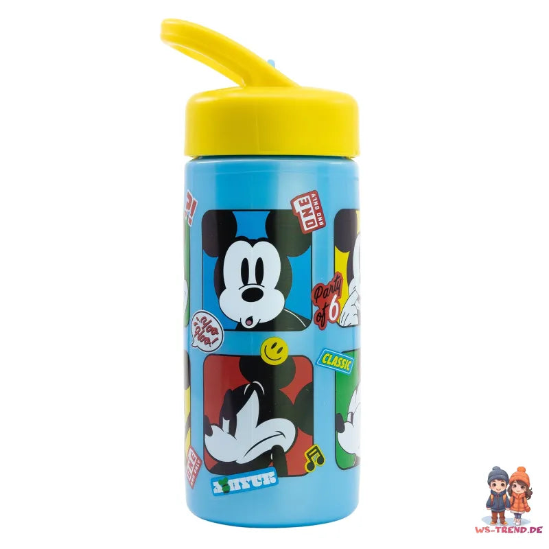 Disney Mickey Maus Kinder Wasserflasche Trinkflasche Flasche 410 ml - WS-Trend.de