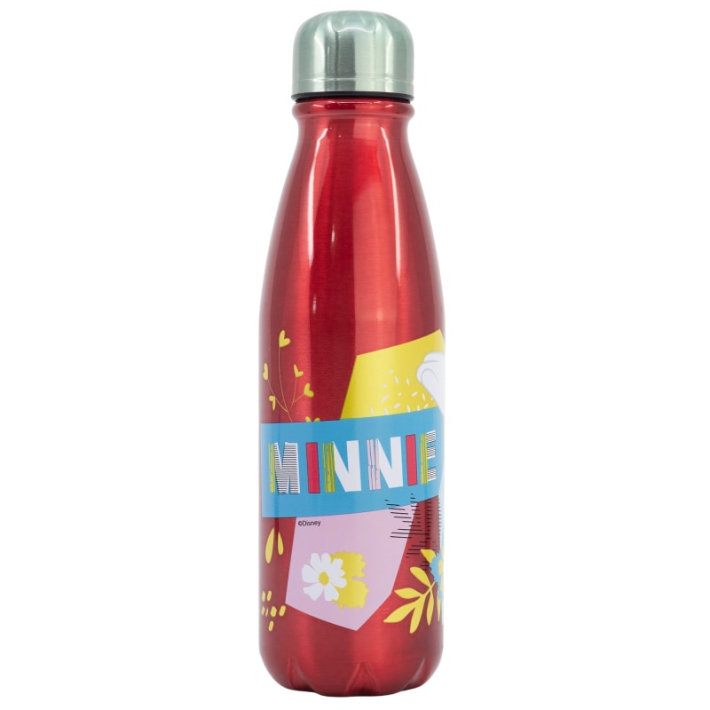 Disney Minnie Maus Alu Wasserflasche Trinkflasche Flasche 600 ml - WS-Trend.de