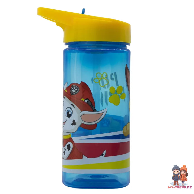 Paw Patrol Kinder Wasserflasche Trinkflasche Flasche Tragegriff 510 ml - WS-Trend.de
