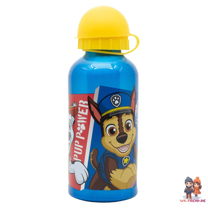 Paw Patrol Chase Marshall Rubble 2 tlg Kinder Set Brotdose Alu-Trinkflasche - WS-Trend.de