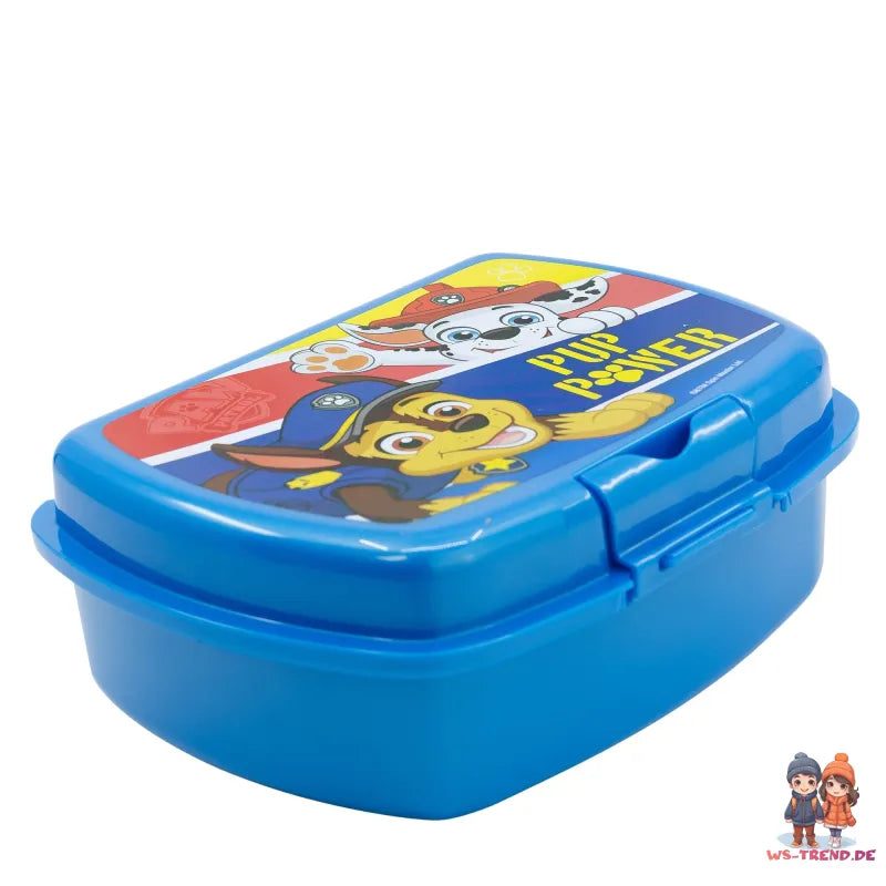 Paw Patrol Chase Marshall Rubble 2 tlg Kinder Set Brotdose Alu-Trinkflasche - WS-Trend.de