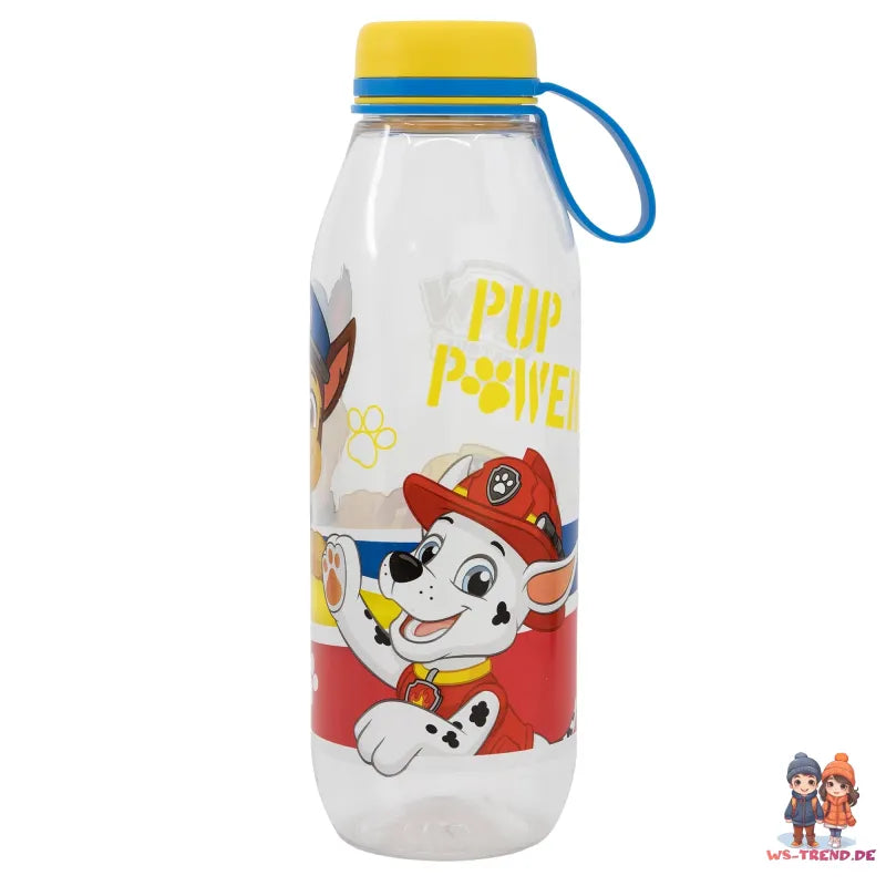 Paw Patrol Chase Marshal Rubble Kinder Wasserflasche Trinkflasche Flasche 650 ml - WS-Trend.de
