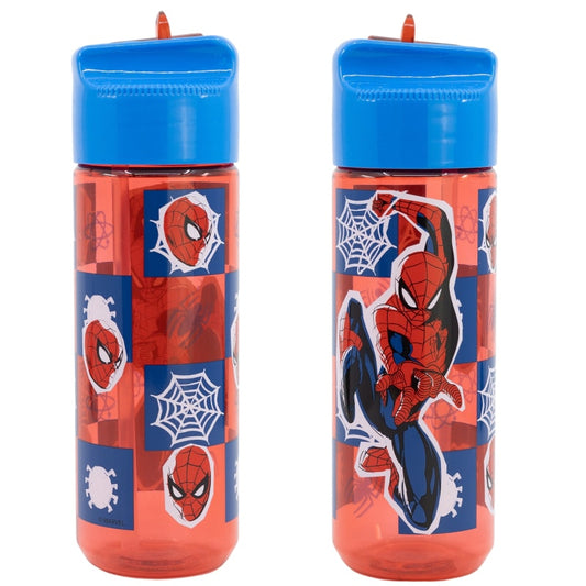 Marvel Spiderman Wasserflasche Trinkflasche Flasche 540 ml - WS-Trend.de Sportflasche