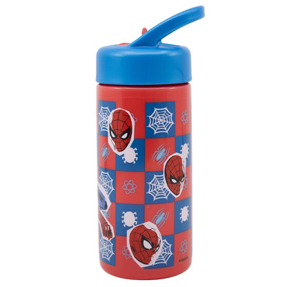 Marvel Spiderman Wasserflasche Trinkflasche Flasche 410 ml - WS-Trend.de Sportflasche