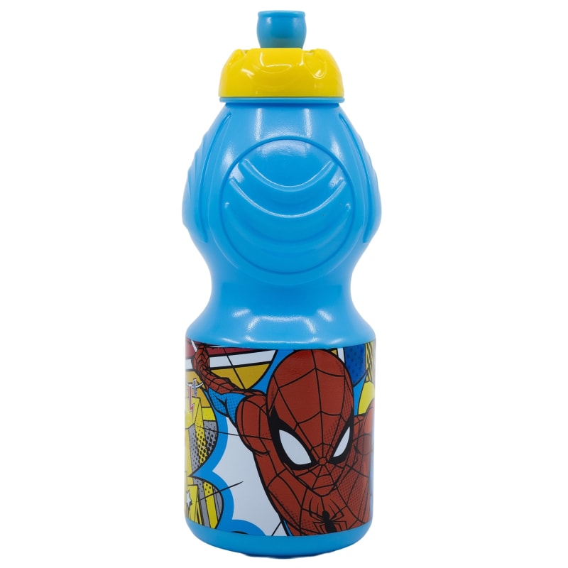 Marvel Spiderman 4 teiliges Set Lunchbox mit Trinkbecher und Besteck - WS-Trend.de Lunch - Brotdose - Trinkflasche