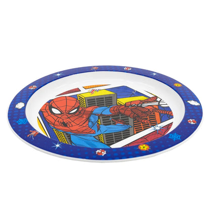 Spiderman Kinder Geschirr Set Teller Schüssel Becher - WS-Trend.de Marvel Spidey Geschirr-Set 3 teilig