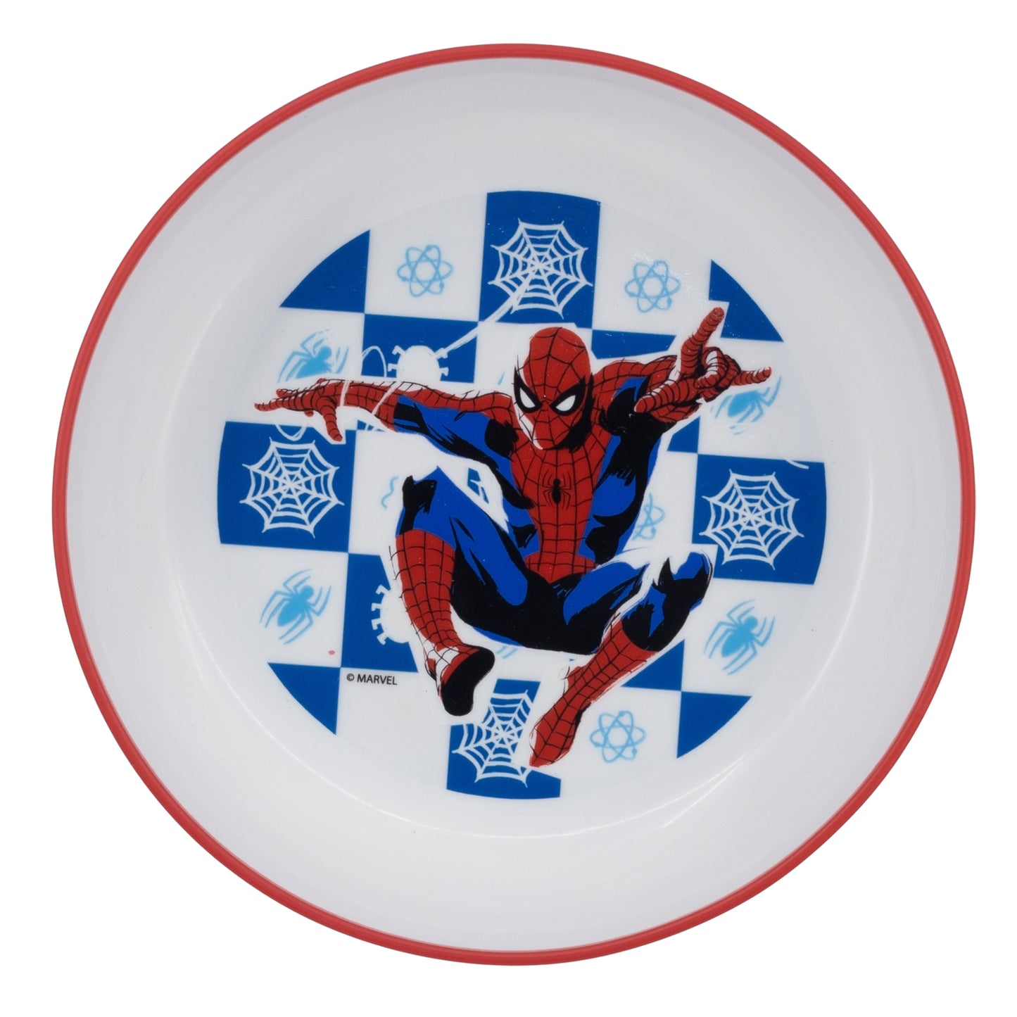 Marvel Spiderman Kinder Geschirr-Set 3 teilig Becher Teller Schüssel