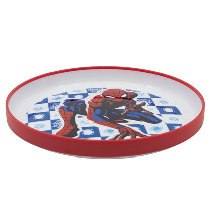 Marvel Spiderman Kinder Geschirr-Set 3 teilig Becher Teller Schüssel - WS-Trend.de