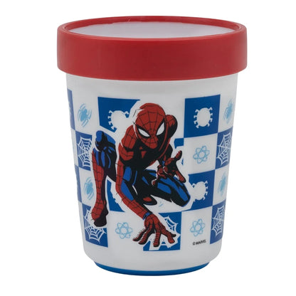 Marvel Spiderman Kinder Geschirr-Set 3 teilig Becher Teller Schüssel - WS-Trend.de