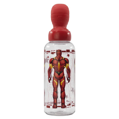 Marvel Avengers Iron Man 3D Kopf Wasserflasche Trinkflasche Flasche 560 ml - WS-Trend.de