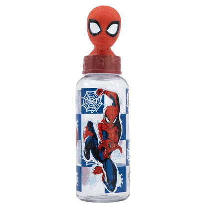 Marvel Spiderman 3D Kopf Wasserflasche Trinkflasche Flasche 560 ml - WS-Trend.de