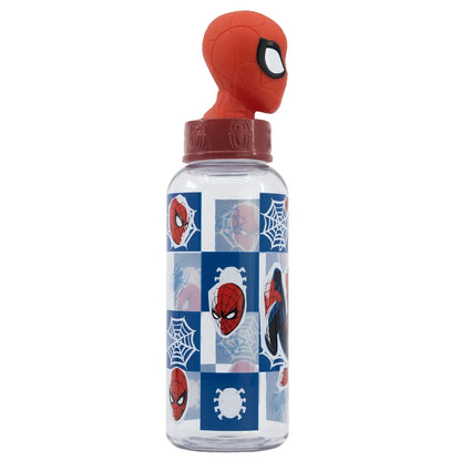 Marvel Spiderman 3D Kopf Wasserflasche Trinkflasche Flasche 560 ml - WS-Trend.de