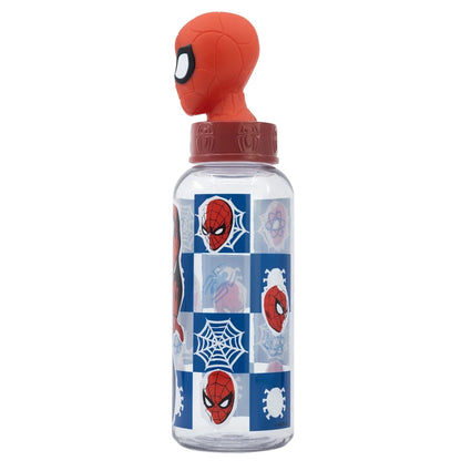 Marvel Spiderman 3D Kopf Wasserflasche Trinkflasche Flasche 560 ml - WS-Trend.de