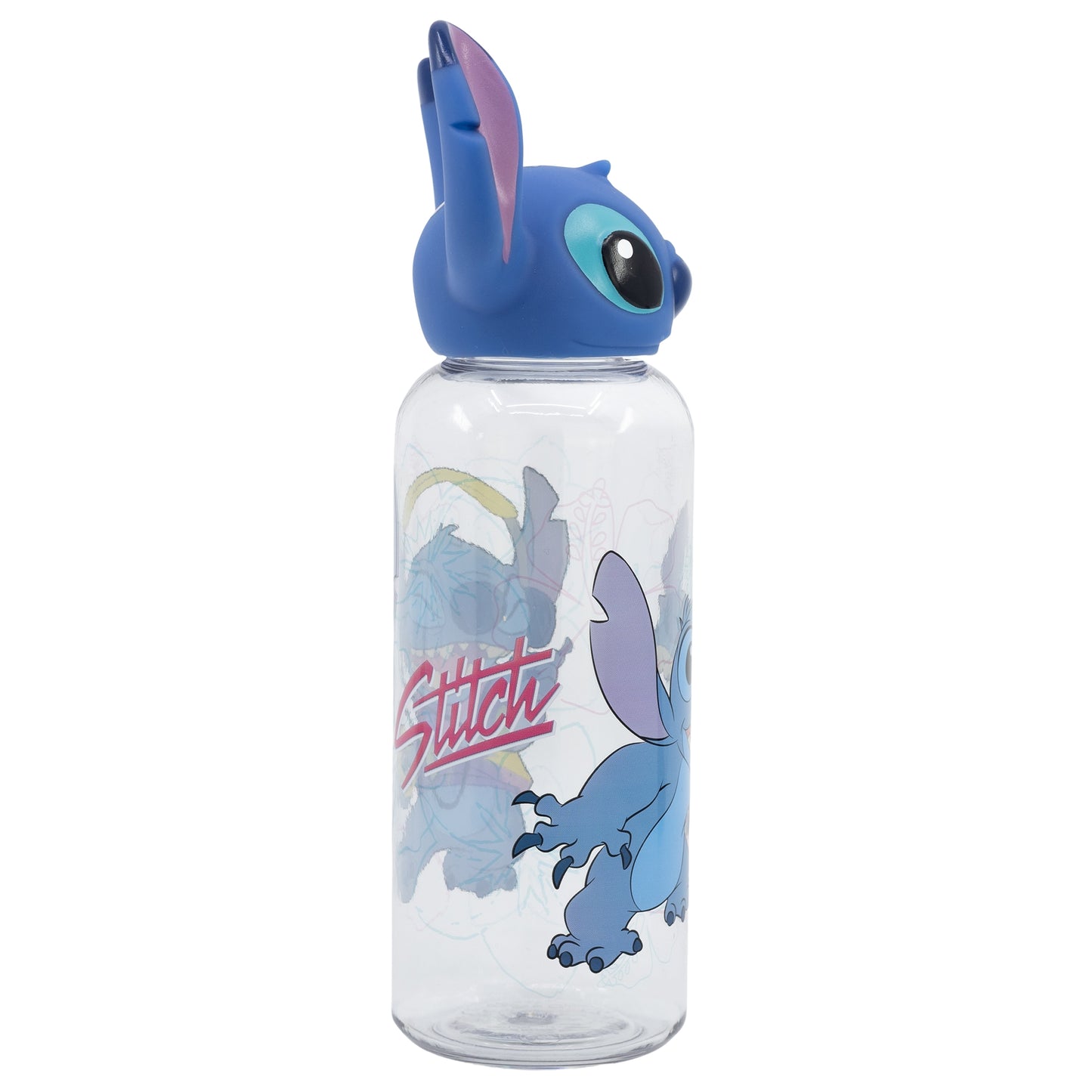 Disney Stitch 3D Kopf Wasserflasche Trinkflasche Flasche 560 ml