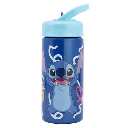 Disney Stitch Kinder Wasserflasche Trinkflasche Flasche mit Haltegriff 410 ml - WS-Trend.de