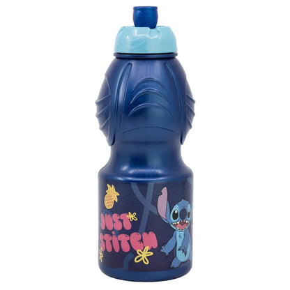 Disney Stitch 2 tlg. Lunch Set Brotdose mit 3 Kammern Trinkflasche 400 ml - WS-Trend.de
