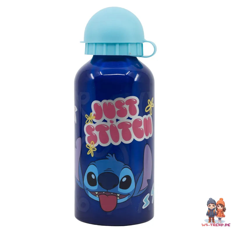 Disney Stitch 2 tlg. Lunch Set Brotdose mit 3 Kammern Alu-Trinkflasche 400 ml - WS-Trend.de