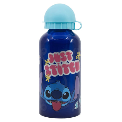 Disney Stitch 4 tlg. Lunch Set Brotdose mit 3 Kammern Alu-Trinkflasche Besteck - WS-Trend.de