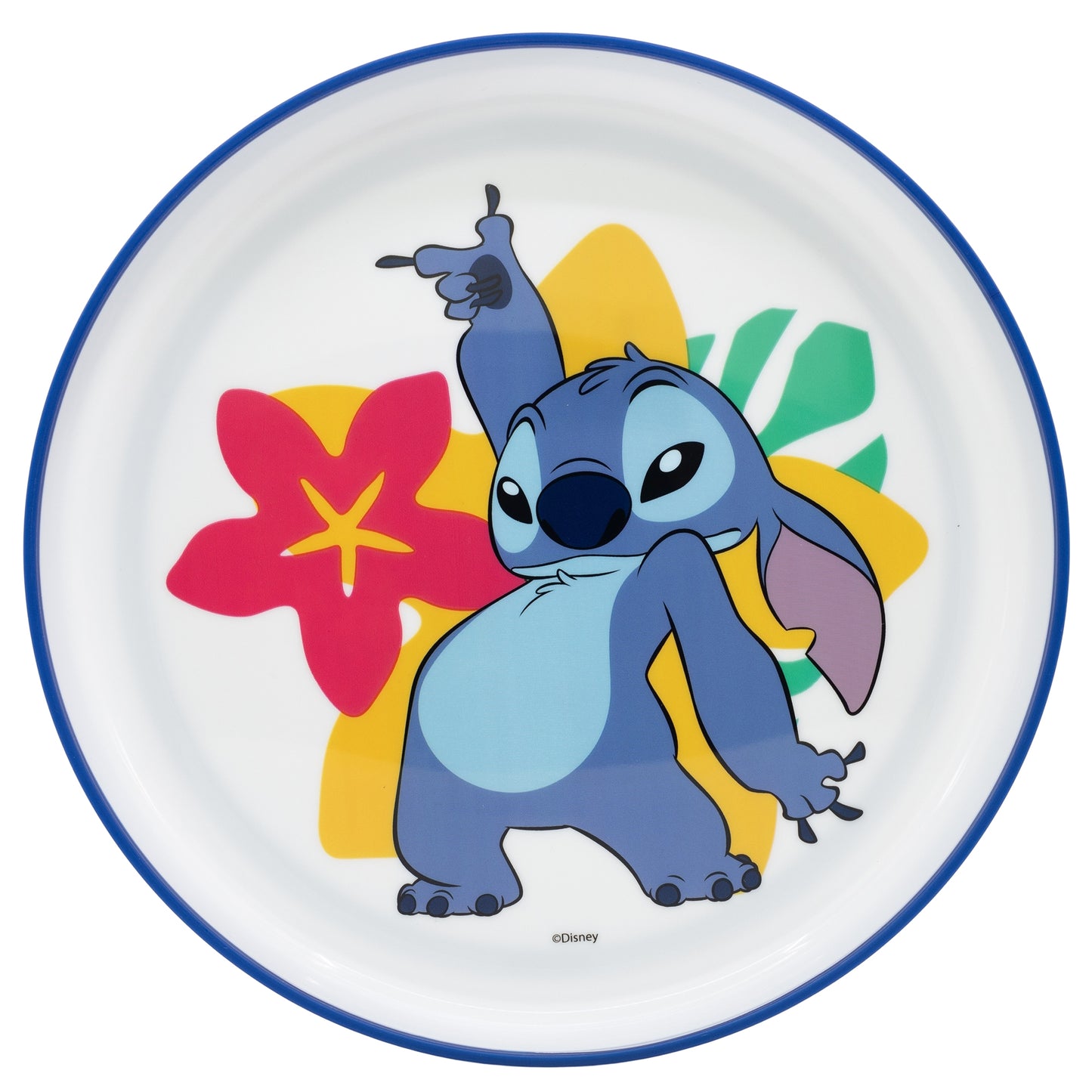 Disney Stitch Kinder Geschirr-Set 3 teilig Becher Teller Schüssel antirutsch