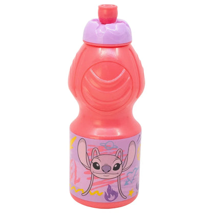 Disney Stitch Angel 2 tlg. Lunch Set Brotdose Trinkflasche 400 ml - WS-Trend.de
