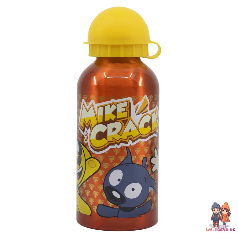 Mikecrack 2 tlg Kinder Set 3 Kammern Brotdose Alu-Trinkflasche 400 ml - WS-Trend.de
