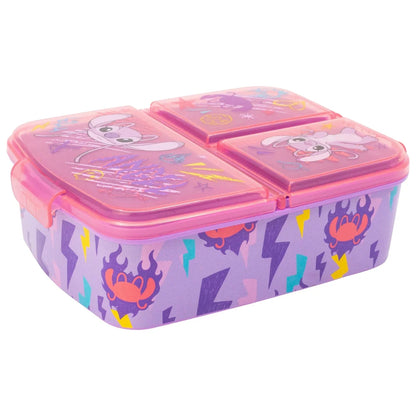 Disney Stitch 2 tlg. Lunch Set Brotdose mit 3 Kammern Trinkbecher 390 ml - WS-Trend.de