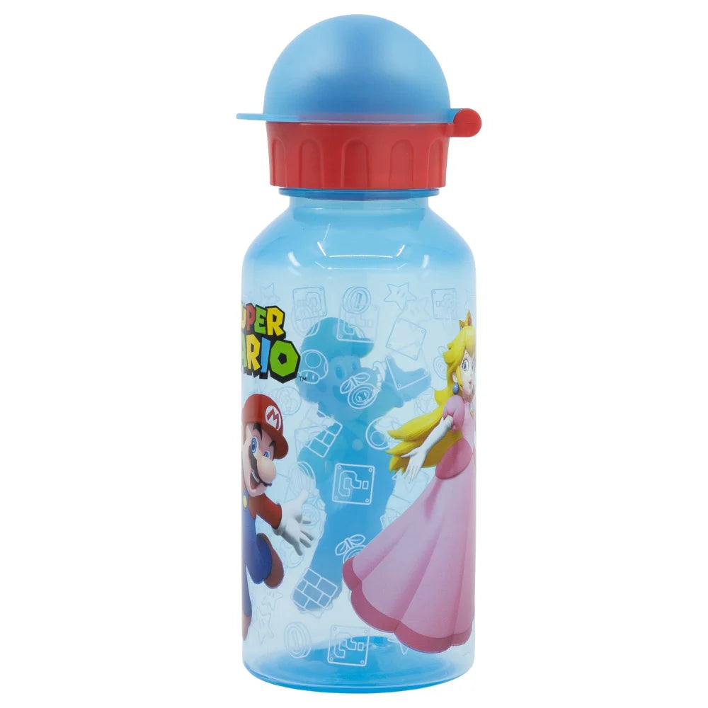 Super Mario Luigi Kinder 2 teiliges Set XL Brotdose Trinkflasche 370 ml - WS-Trend.de