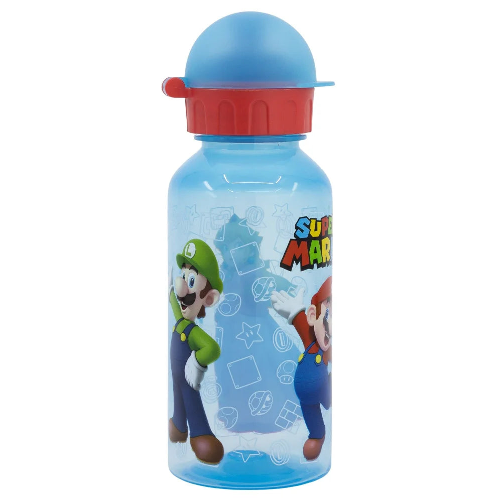 Super Mario Luigi Kinder 2 teiliges Set Brotdose Trinkflasche 370 ml - WS-Trend.de