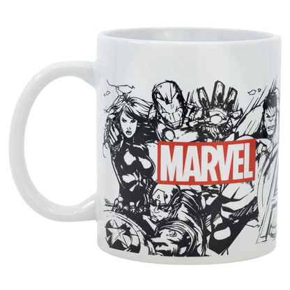 Marvel Avengers Kaffeetasse Teetasse Tasse Geschenkidee 325ml - WS-Trend.de
