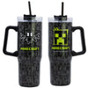 Minecraft Creeper Edelstahl XL Iso Kaffeebecher Thermobecher To-Go  940 ml