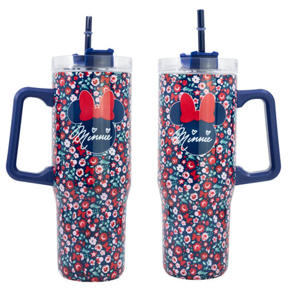 Disney Minnie Maus Edelstahl XL Iso Kaffeebecher Thermobecher To-Go 940 ml - WS-Trend.de