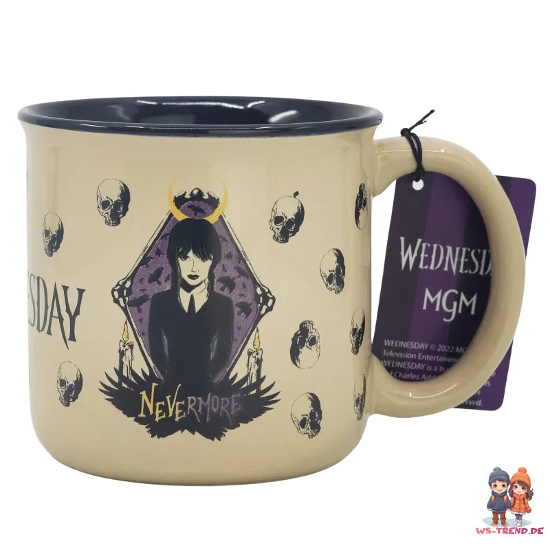 Wednesday Kaffeetasse Teetasse Tasse Geschenkidee 410 ml 14 OZ - WS-Trend.de