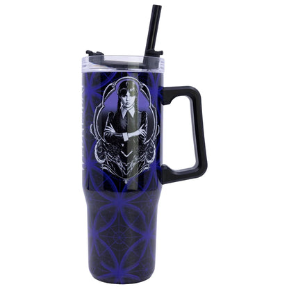 Wednesday Edelstahl XL Iso Kaffeebecher Thermobecher To-Go 940 ml - WS-Trend.de