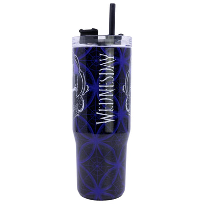 Wednesday Edelstahl XL Iso Kaffeebecher Thermobecher To-Go 940 ml - WS-Trend.de