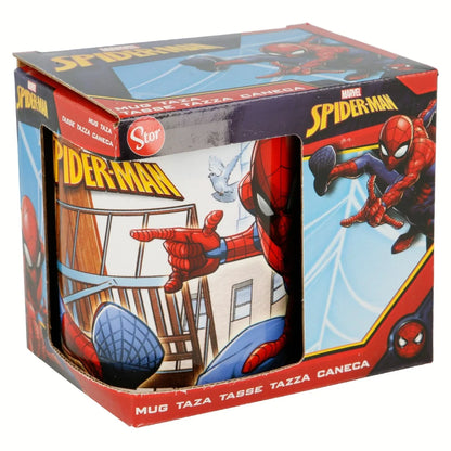 Marvel Spiderman Teetasse Tasse Kaffeetasse Geschenkidee 330 ml - WS-Trend.de