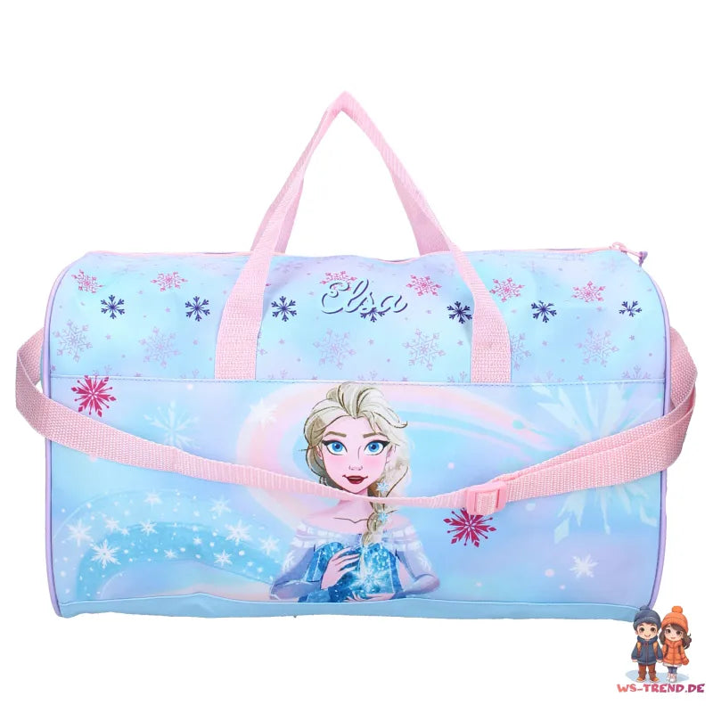 Disney Die Eiskönigin Elsa 2tlg. Set Kinder Sporttasche Tasche plus Trinkflasche - WS-Trend.de